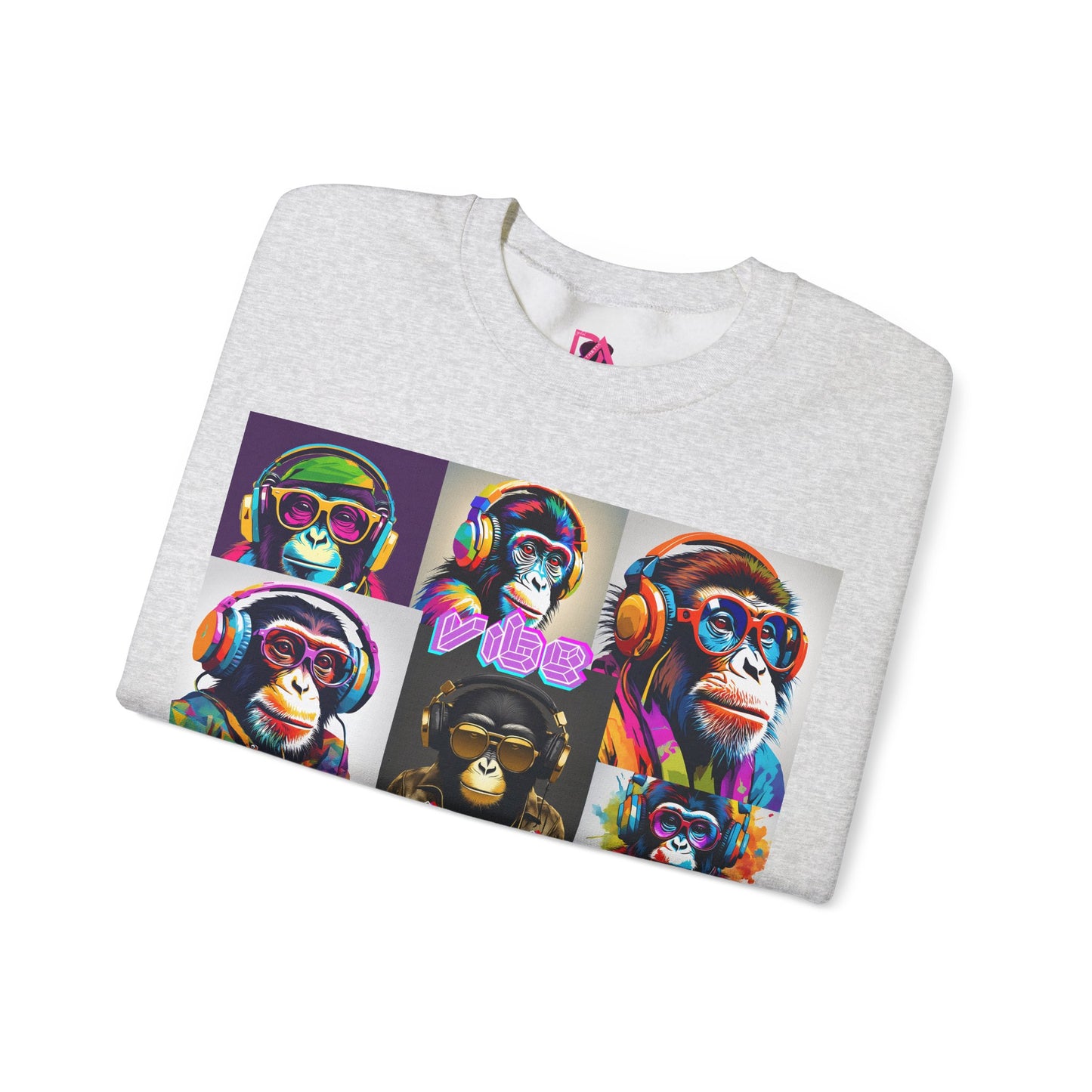 Music Lover Crewneck Sweatshirt - Vibe Check Design