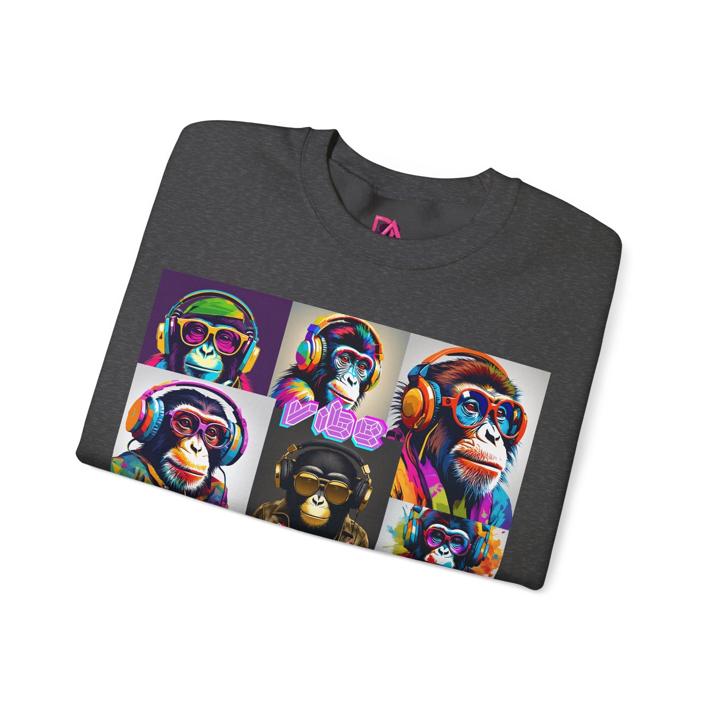 Music Lover Crewneck Sweatshirt - Vibe Check Design