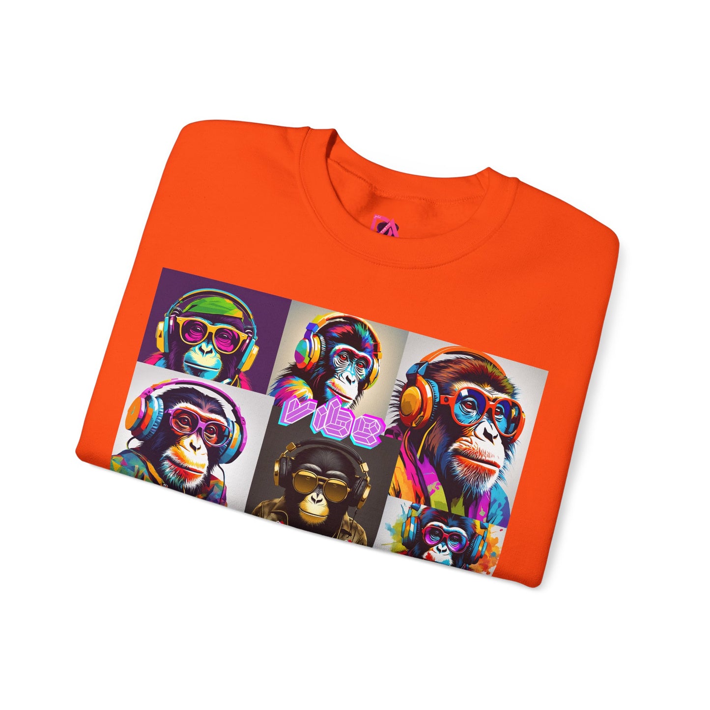 Music Lover Crewneck Sweatshirt - Vibe Check Design