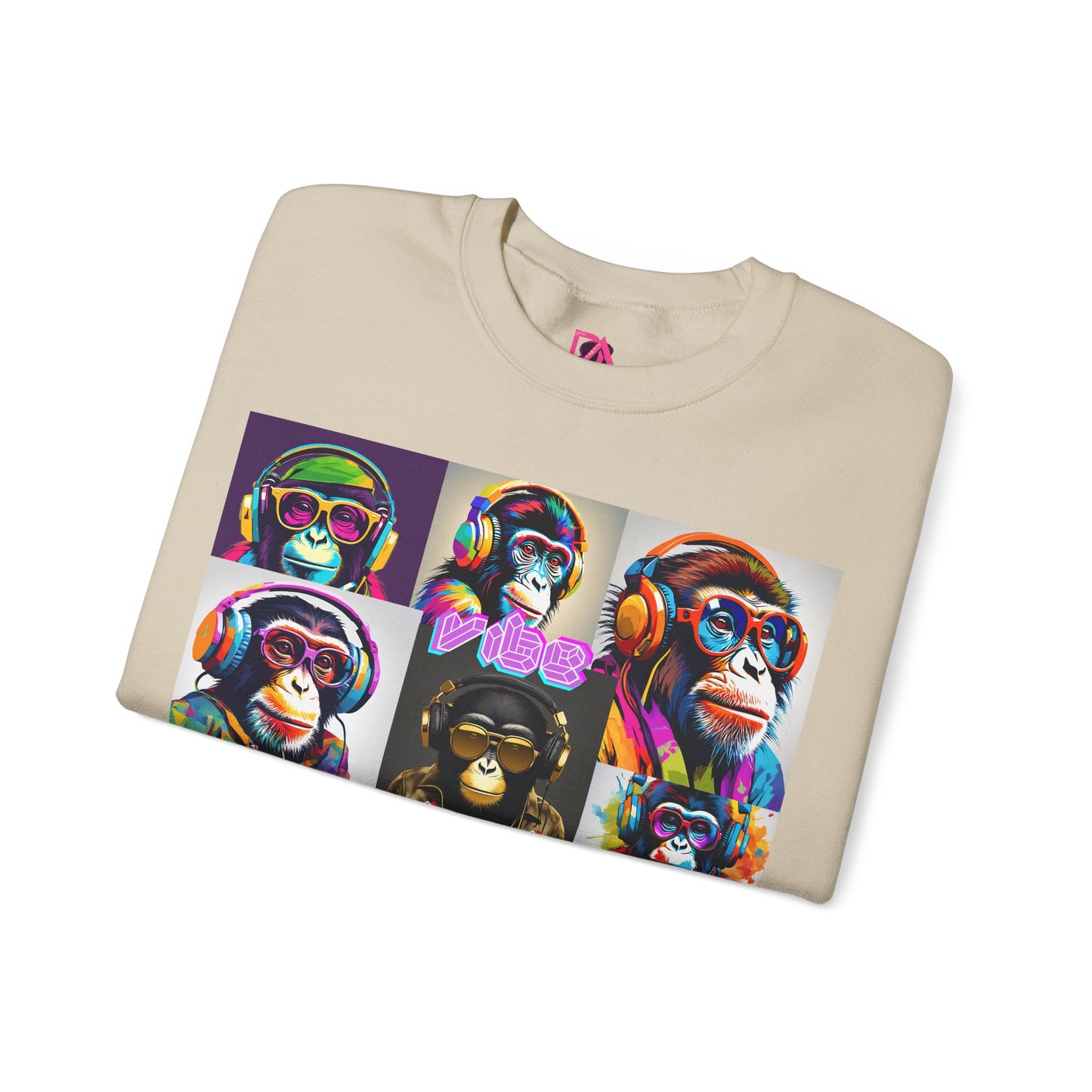 Music Lover Crewneck Sweatshirt - Vibe Check Design