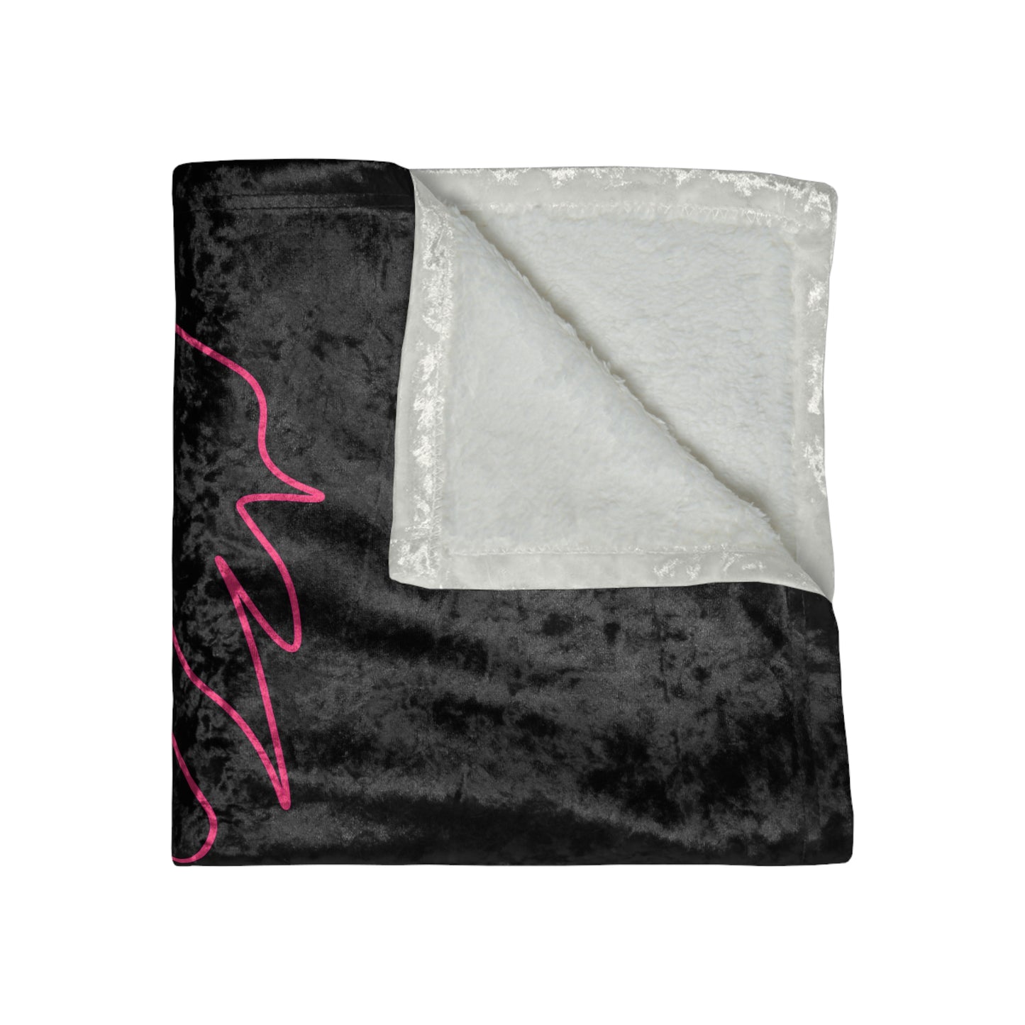 Babe Crushed Velvet Blanket