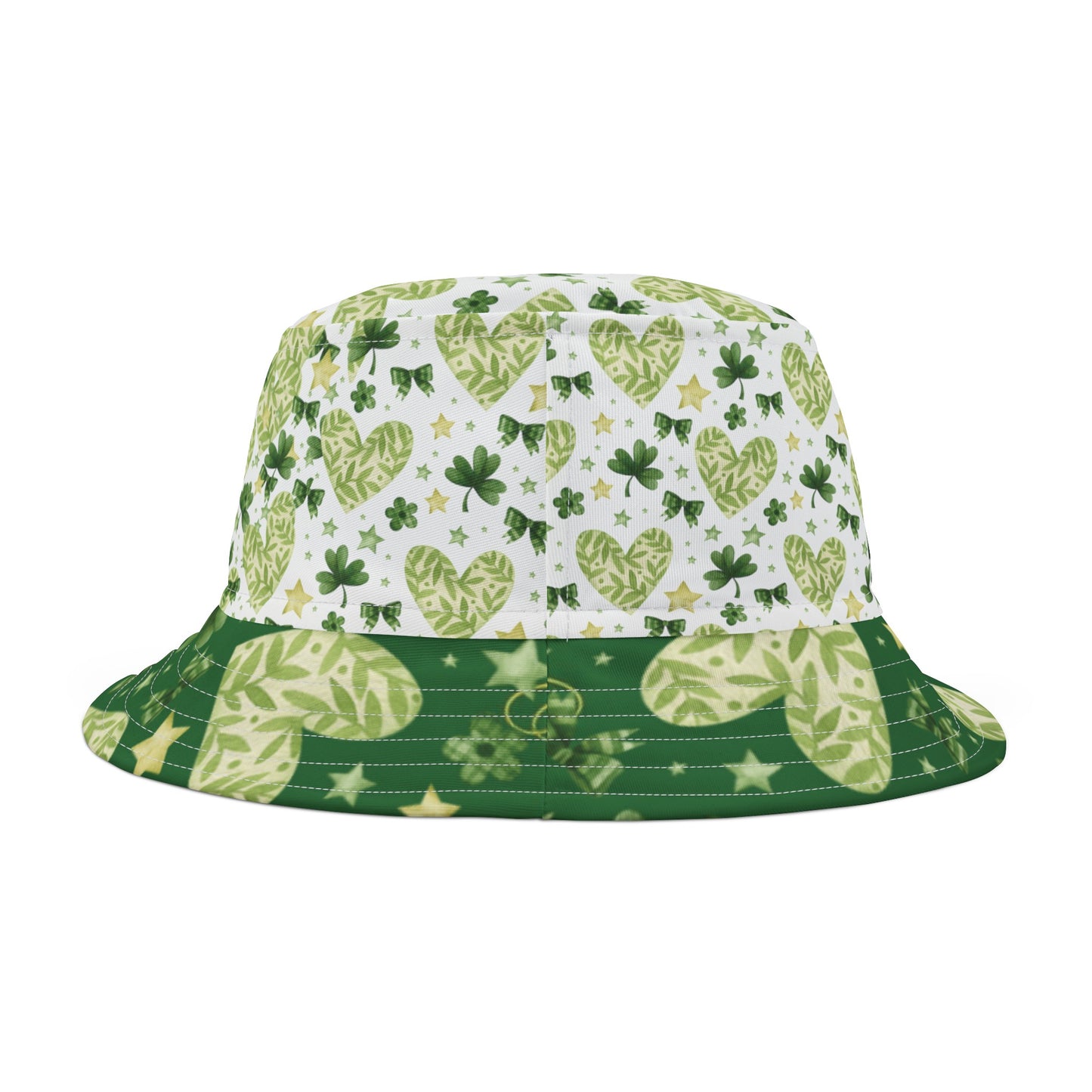 Green Valentine Bucket Hat