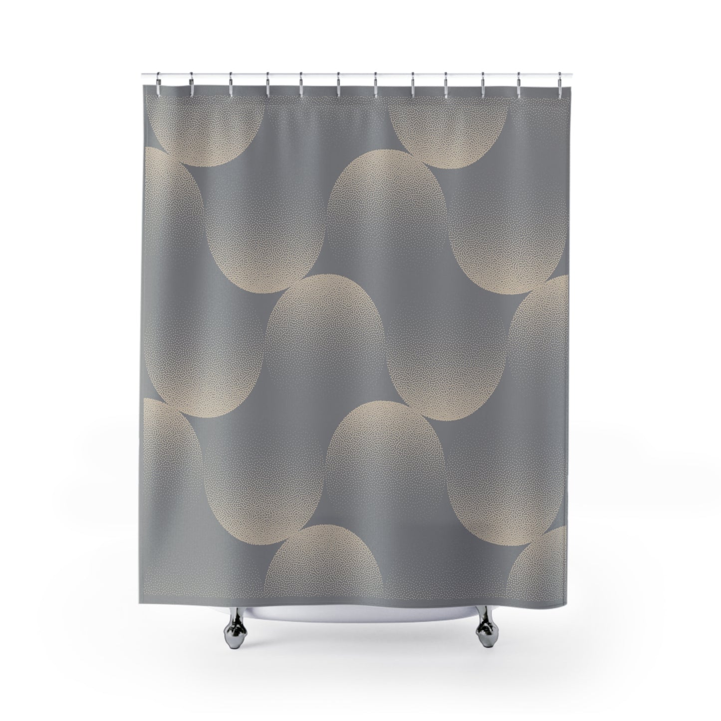 Golden Fog Shower Curtains