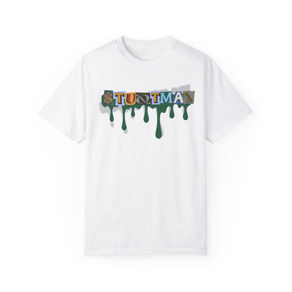 Stuntman Tshirt Green Drip