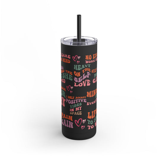 Encouragement Matte Tumbler