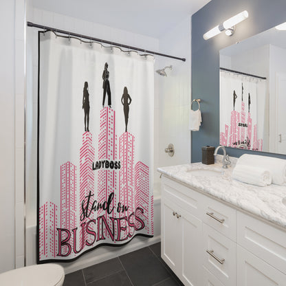 Boss Business Shower Curtains