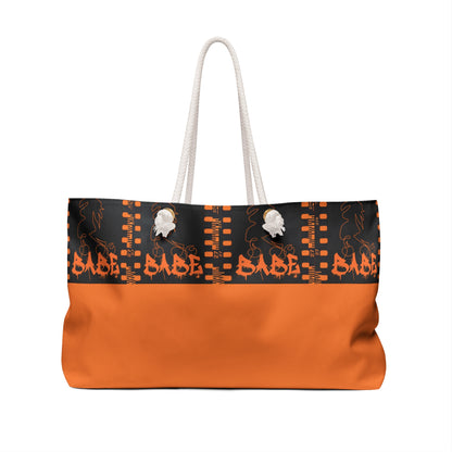 Babe: Orange Travel Bag