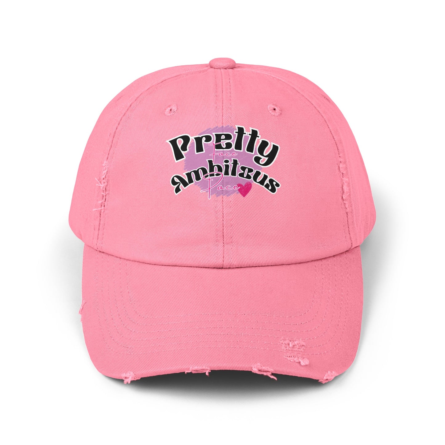 Pretty Face Ambitious Pace Distressed Cap