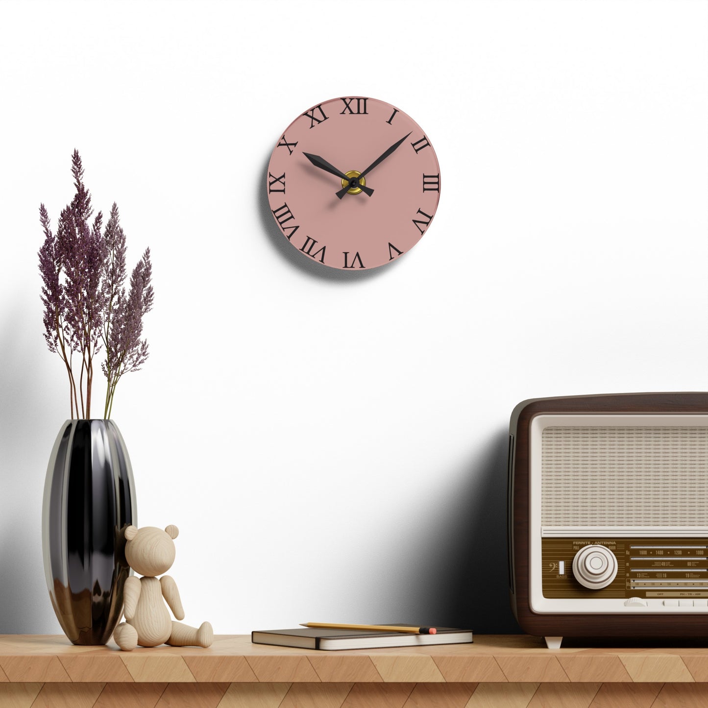 Blush N Classy Wall Clock