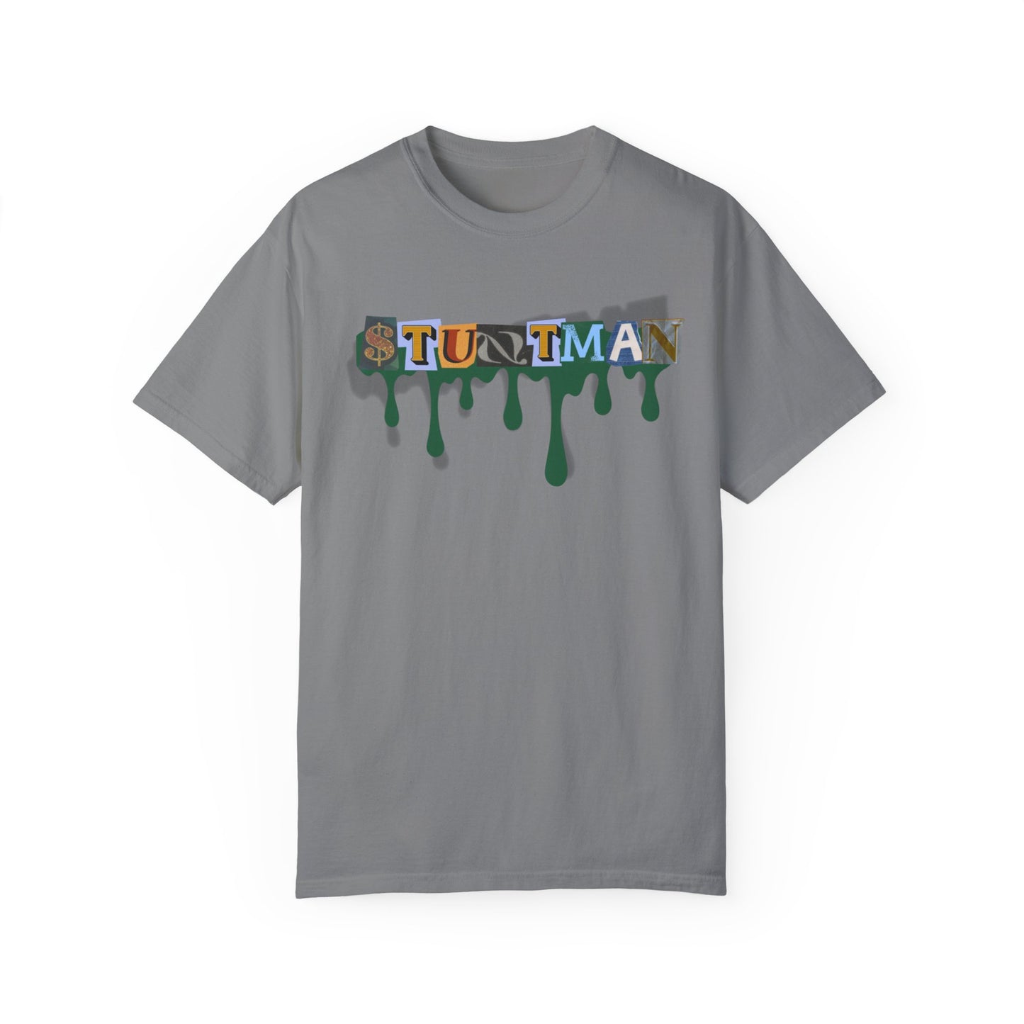 Stuntman Tshirt Green Drip