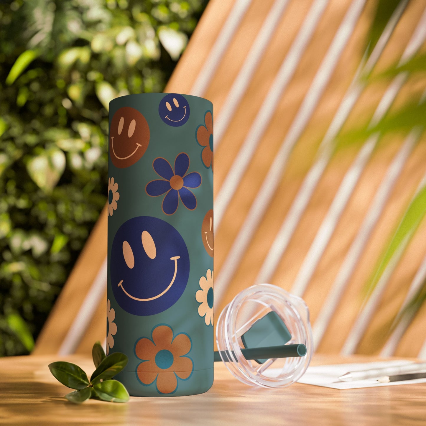 Happy Blues Tumbler