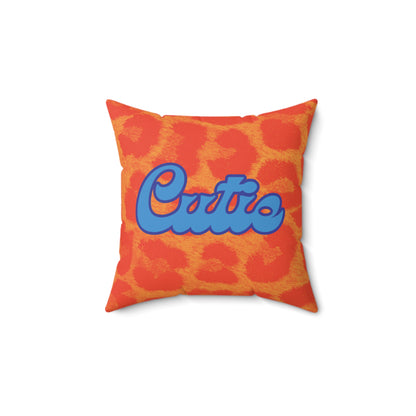 Cutie Polyester Square Pillow