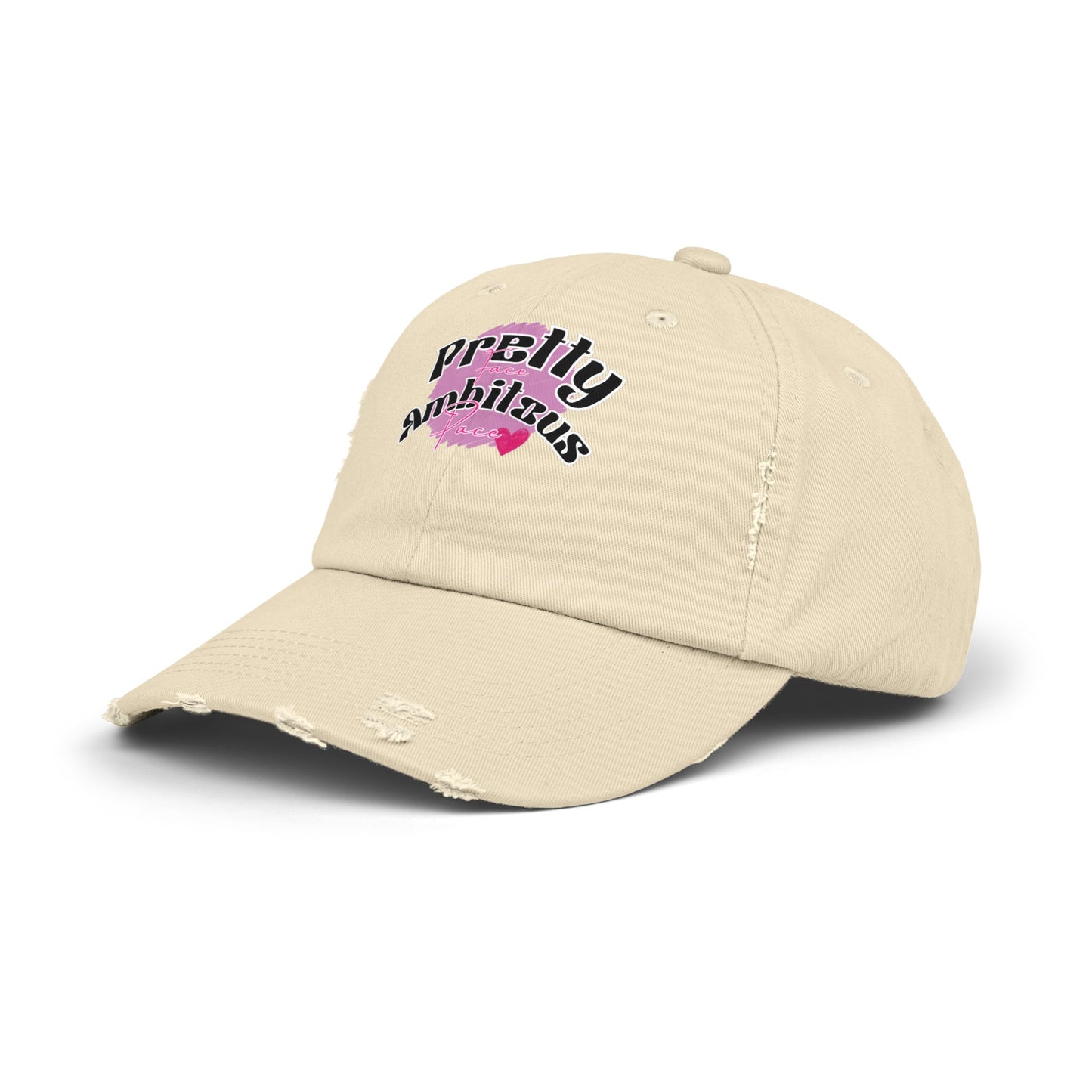 Pretty Face Ambitious Pace Distressed Cap