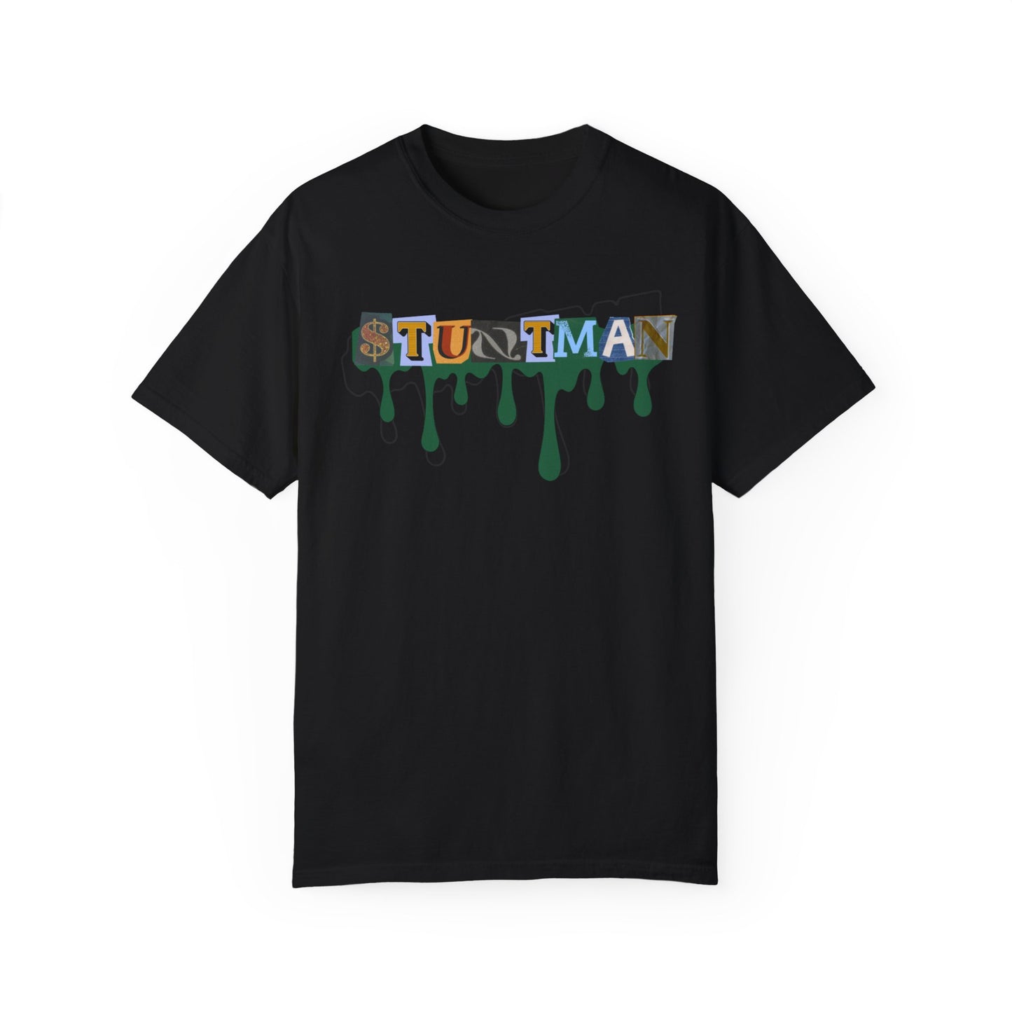 Stuntman Tshirt Green Drip