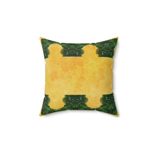 Emerald Glow Bear Pillow