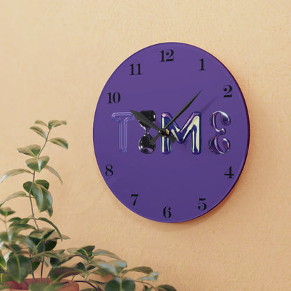 suPURnatural Wall Clock w/ numbers