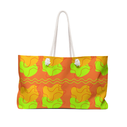 Neon Camo Weekender Bag