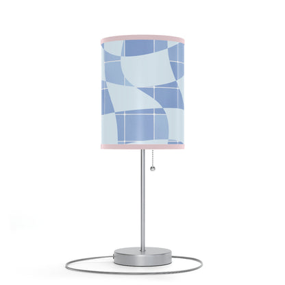 Blue Mosiac Lamp