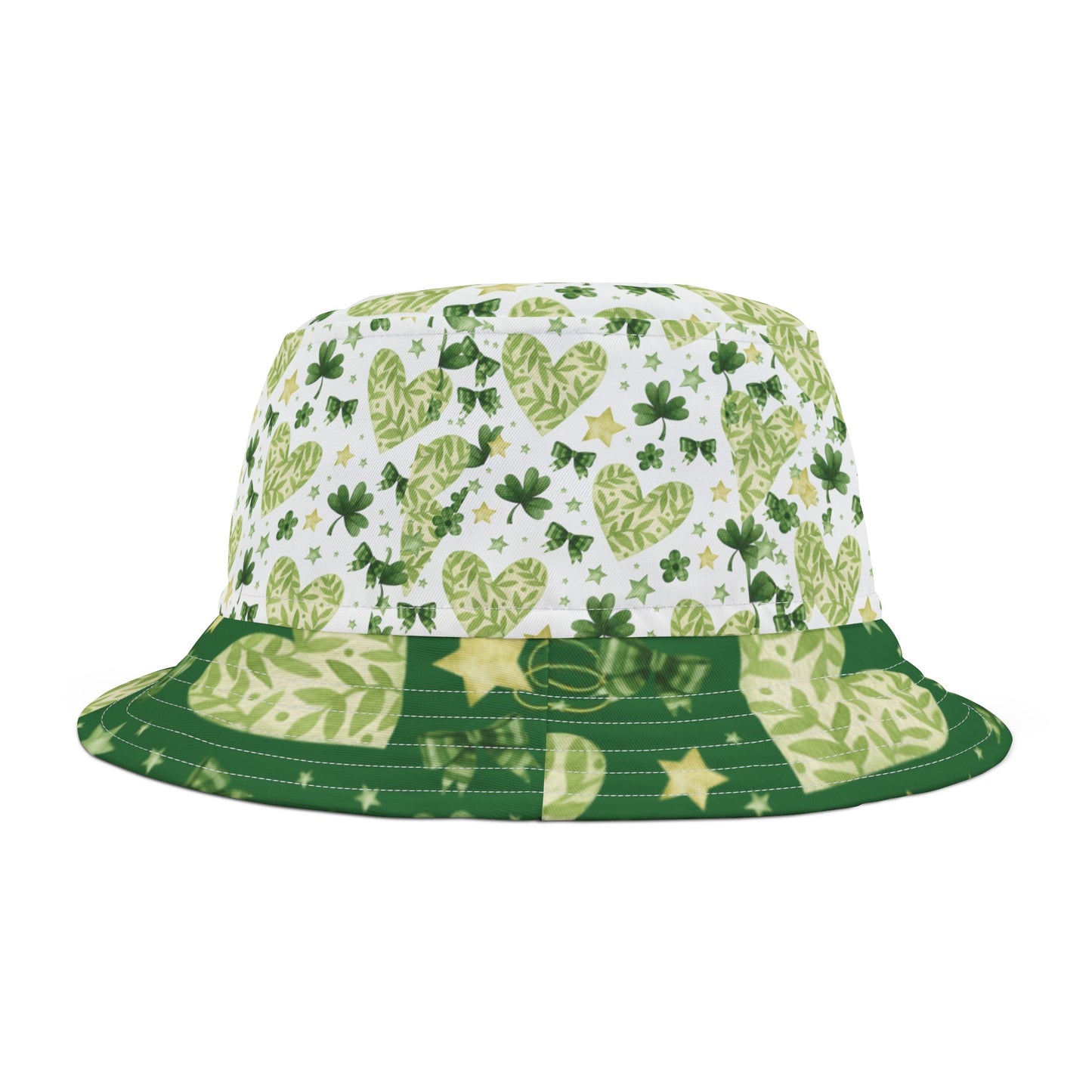 Green Valentine Bucket Hat