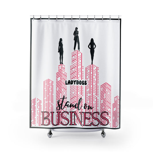 Boss Business Shower Curtains