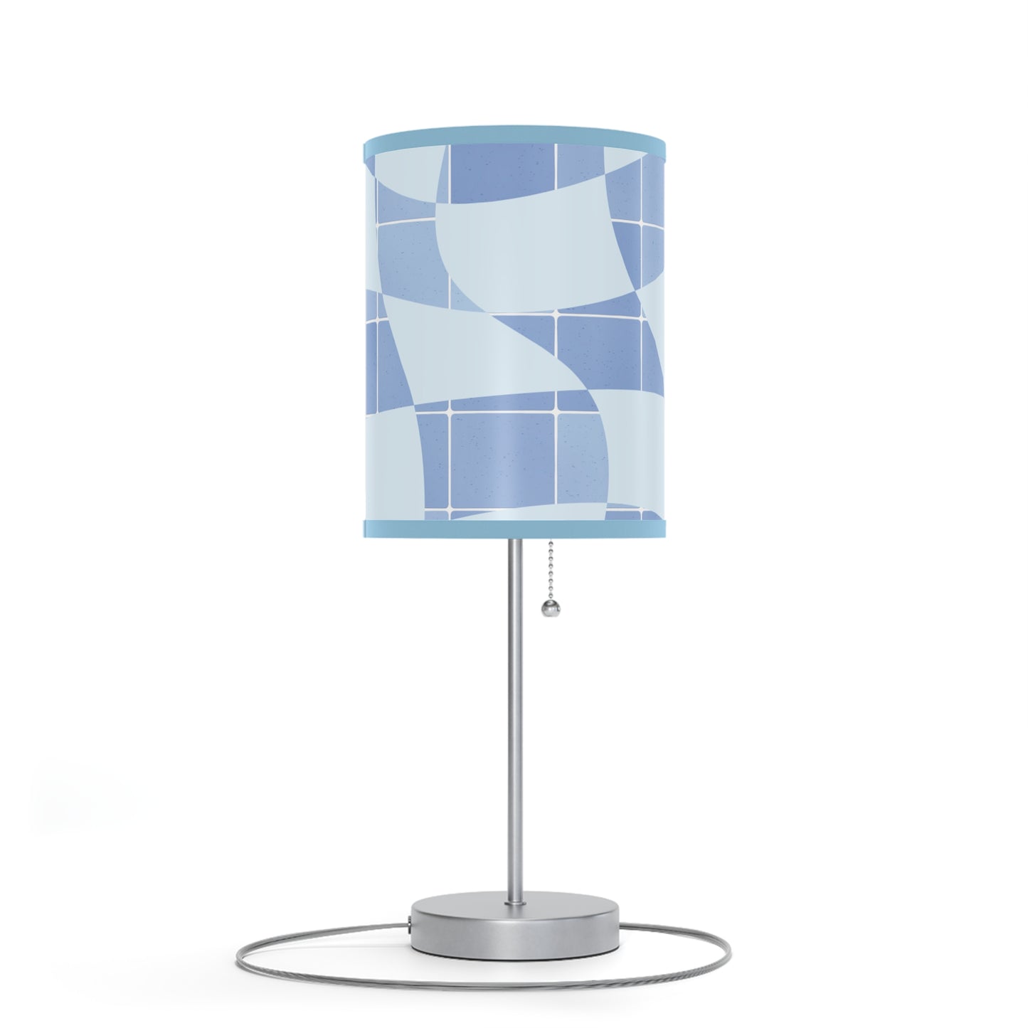 Blue Mosiac Lamp