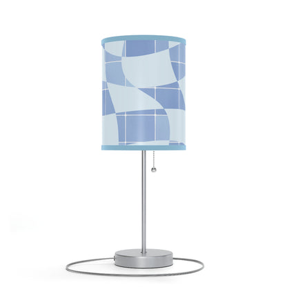 Blue Mosiac Lamp