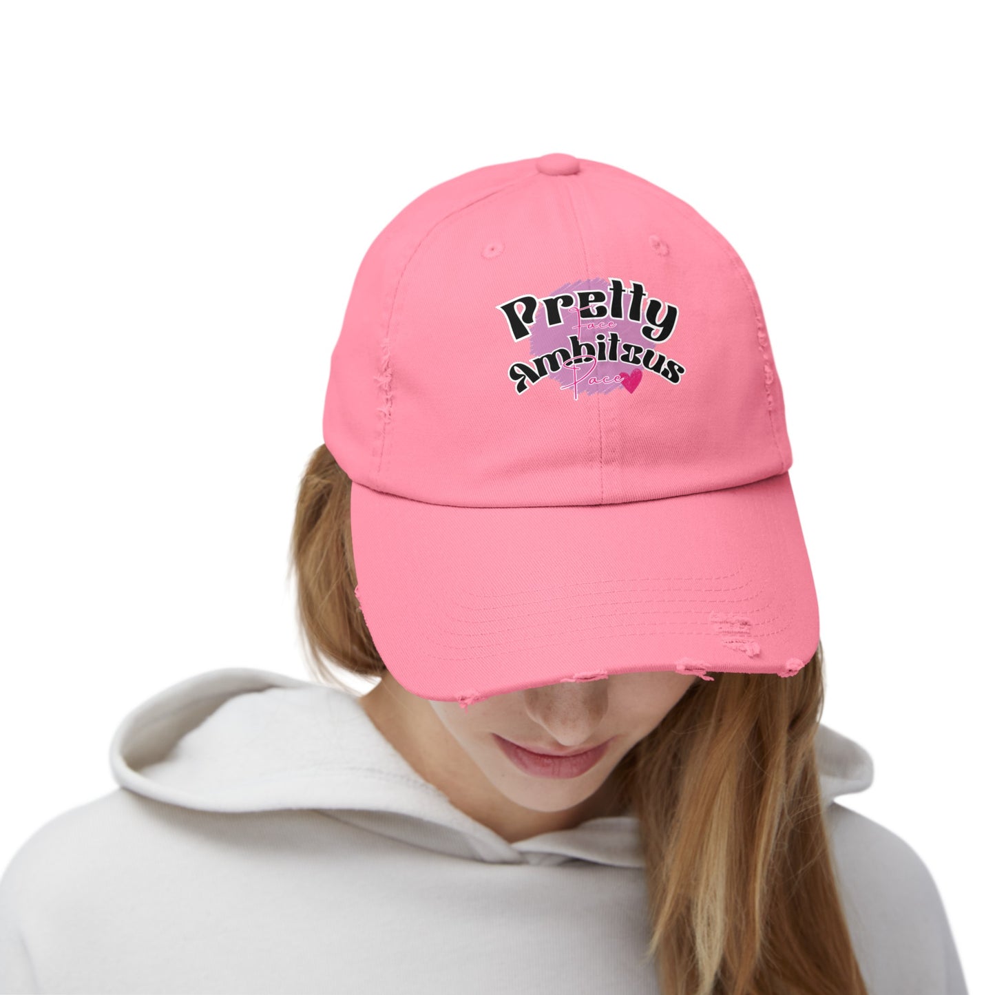 Pretty Face Ambitious Pace Distressed Cap