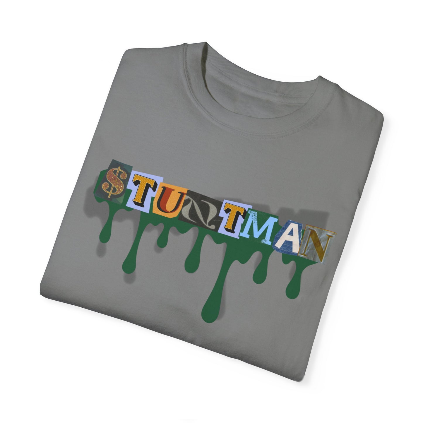 Stuntman Tshirt Green Drip