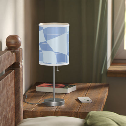 Blue Mosiac Lamp