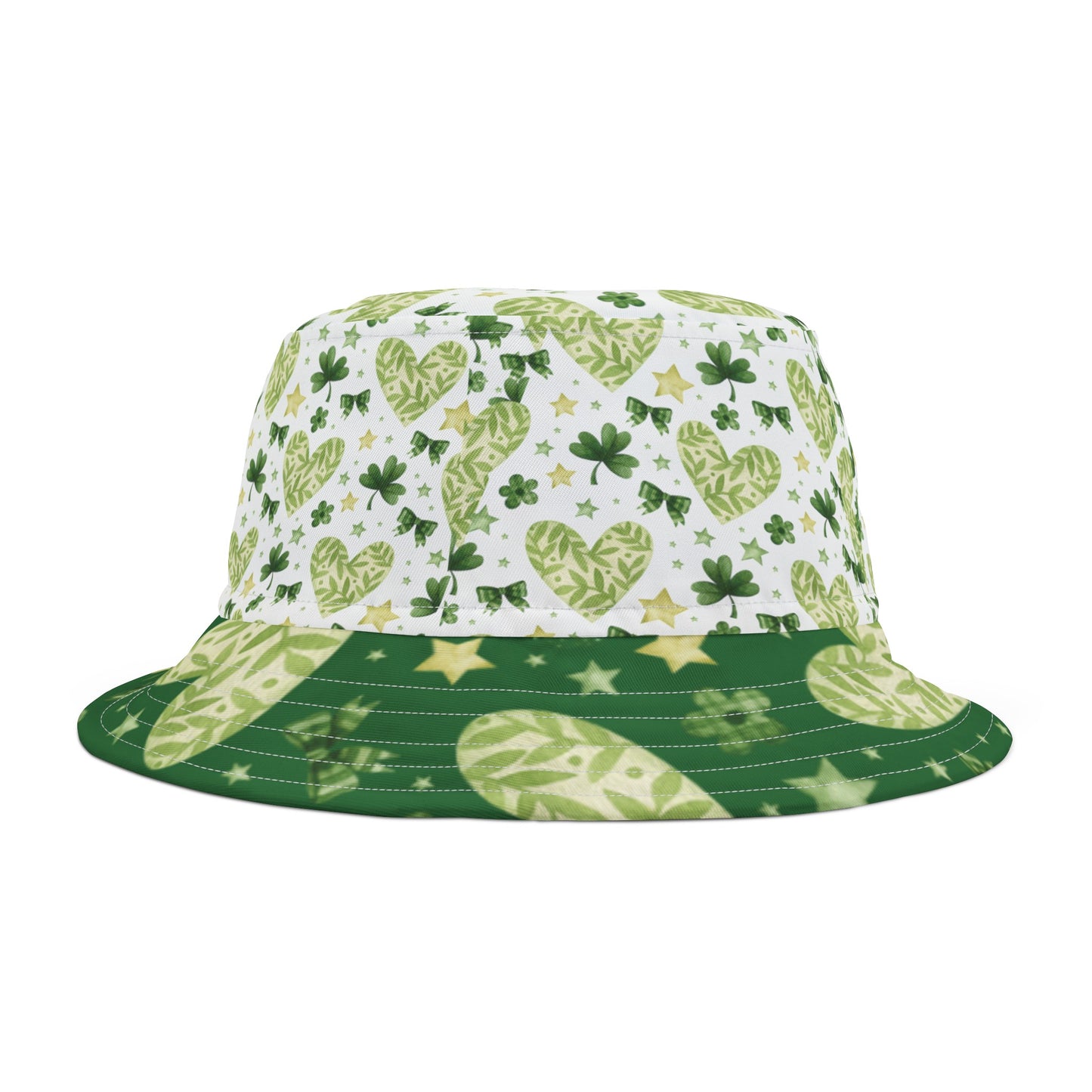 Green Valentine Bucket Hat