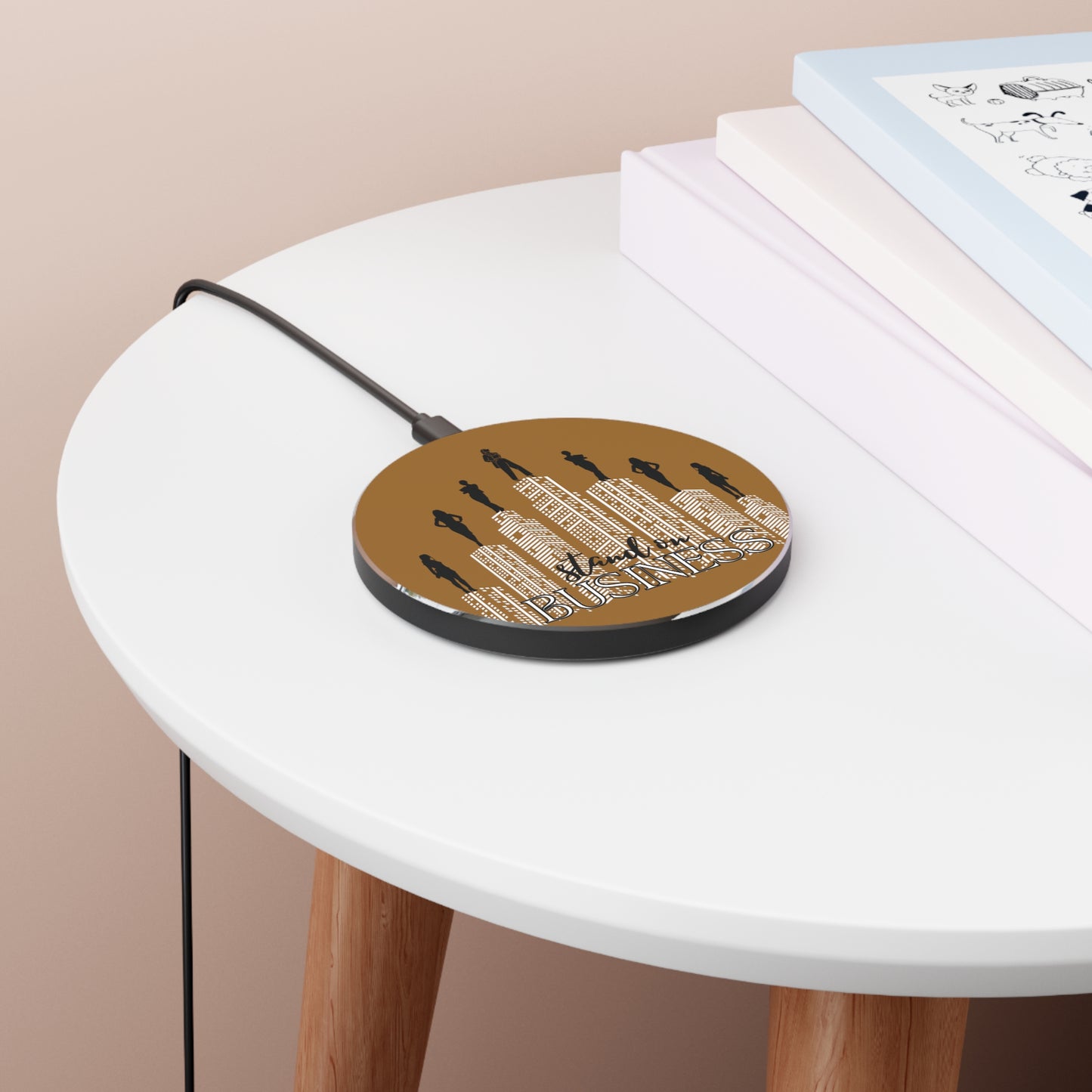 Stand On Business Wireless Charger: Camel