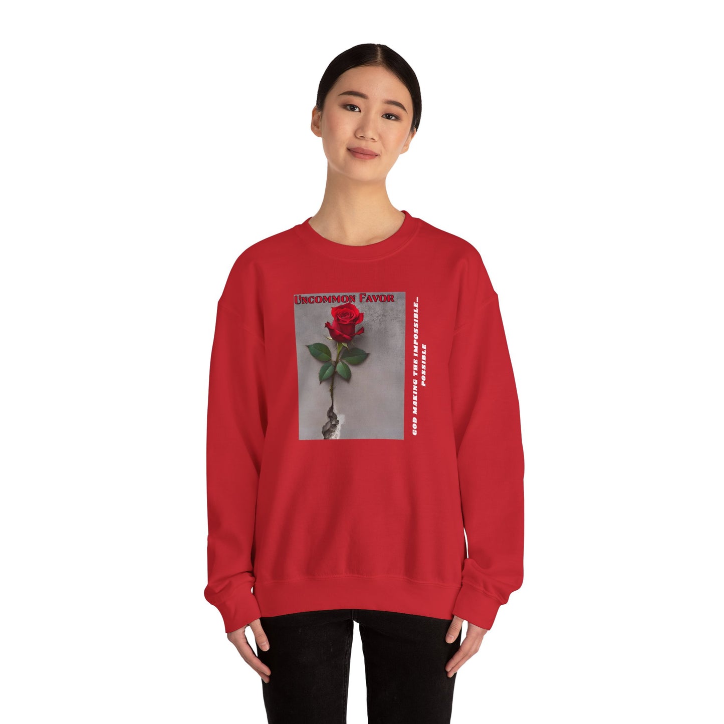 Uncommon Favor Red Sweatshirt