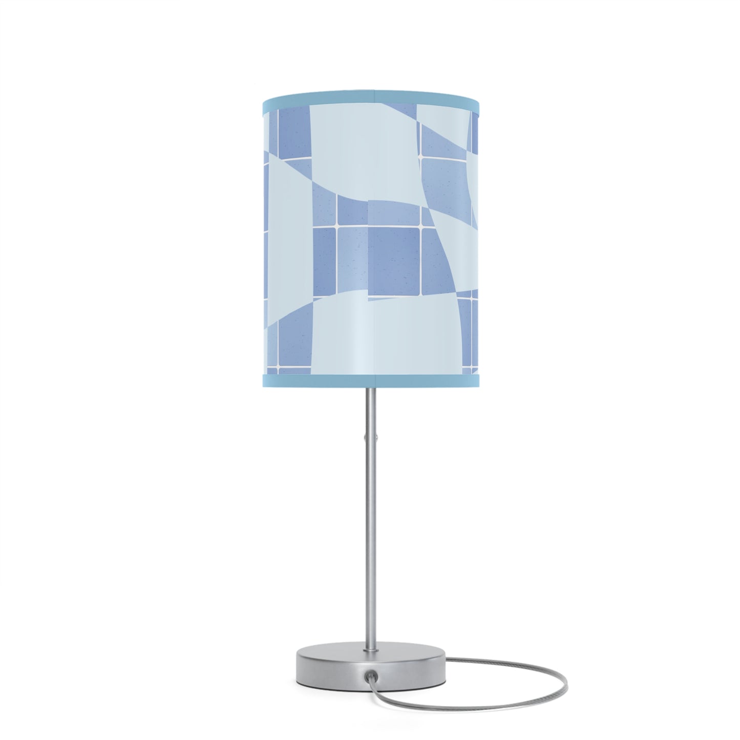 Blue Mosiac Lamp