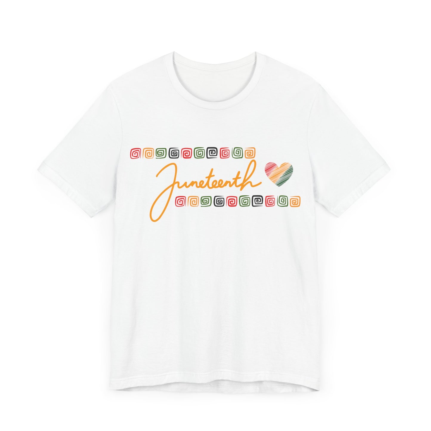 Camiseta de manga corta Juneteenth Unisex Jersey