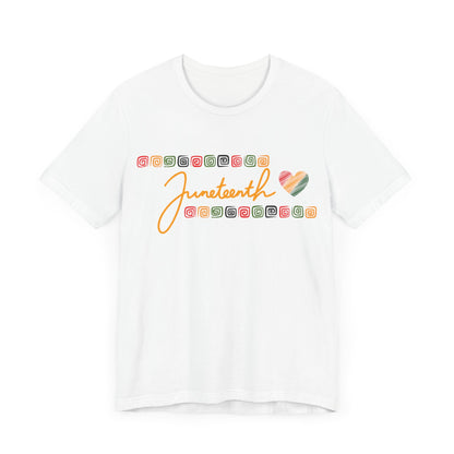 Camiseta de manga corta Juneteenth Unisex Jersey