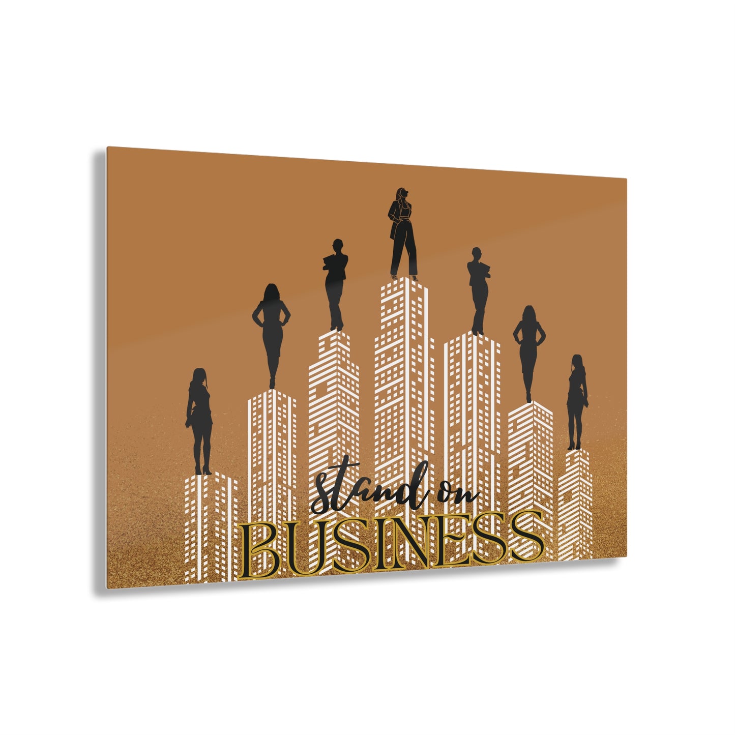 Stand on Business Camel Acrylic